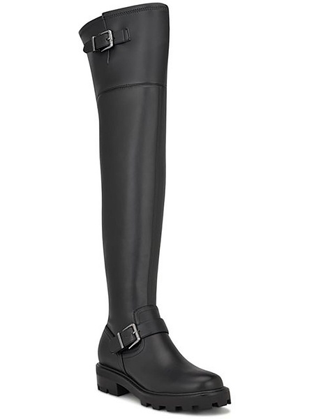 nans 3 womens faux leather tall over-the-knee boots