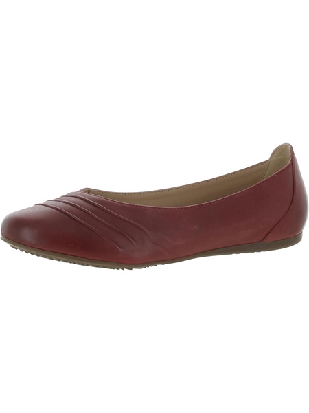 safi  womens slip on leather loafers