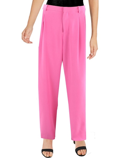 womens pleated wide leg trouser pants