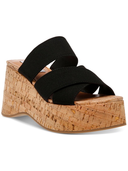 deo womens cork slip on wedge sandals