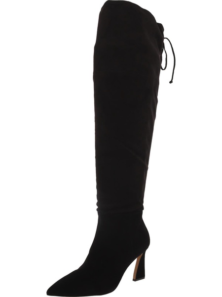 taplana 2  womens faux suede zipper over-the-knee boots