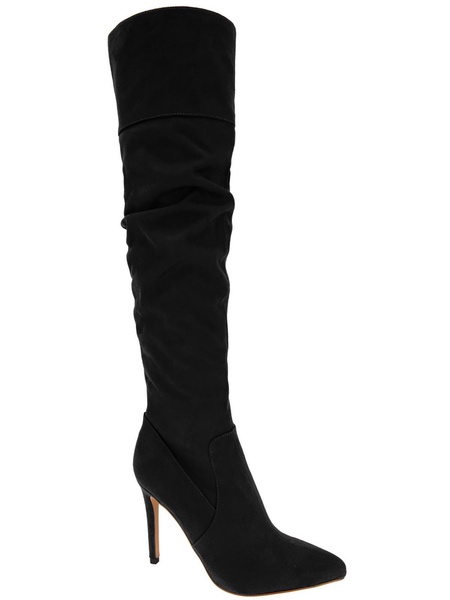 himani womens stiletto pointed toe over-the-knee boots