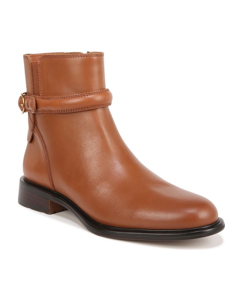 elese womens leather ankle booties