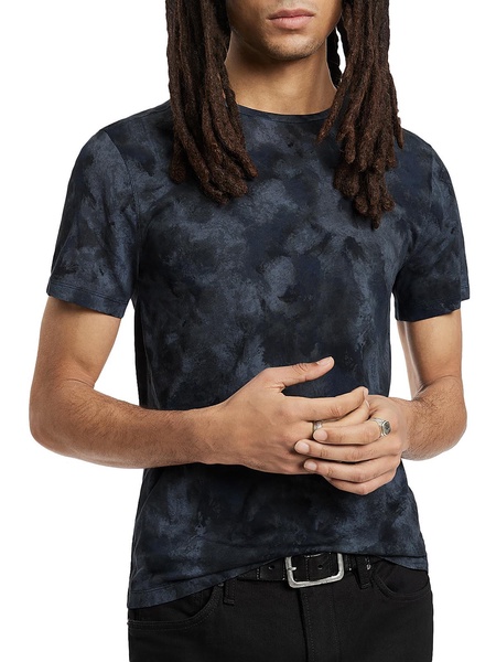 mens cotton tie-dye t-shirt