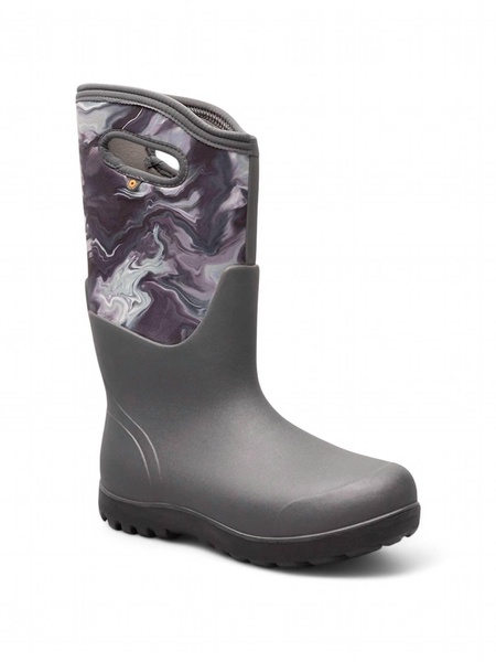 women's neoclassic boot in grey oil