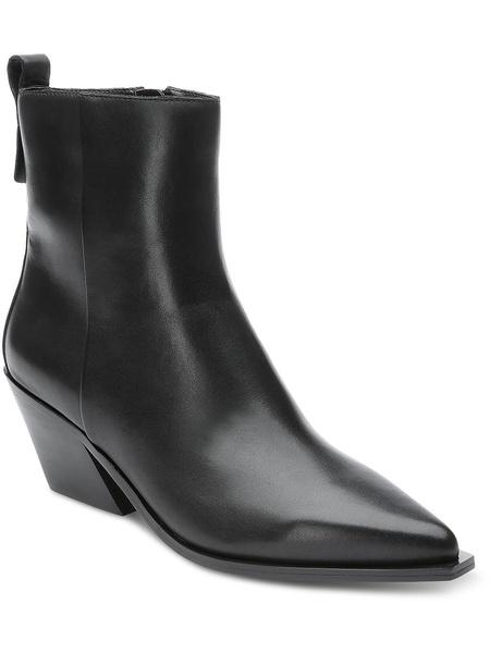 yolo womens stacked heel zipper ankle boots