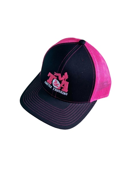 women's t&a trucking hat in pink