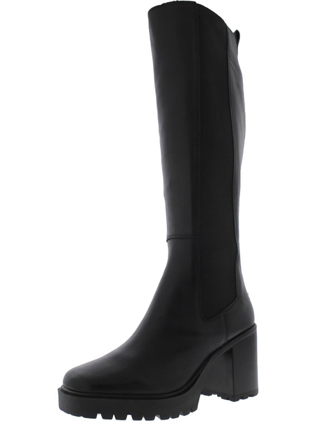 deegan womens suede tall knee-high boots