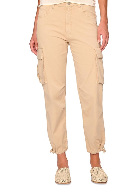 womens high rise cargo jogger pants