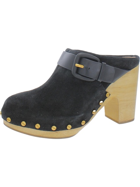 dacey womens suede slip on clogs