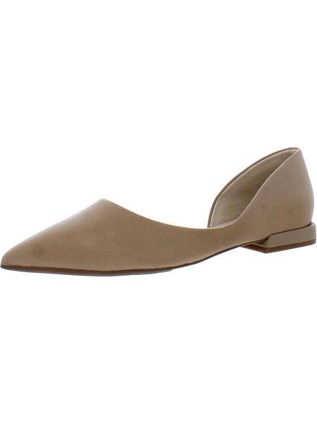 neiman womens leather slip on d'orsay