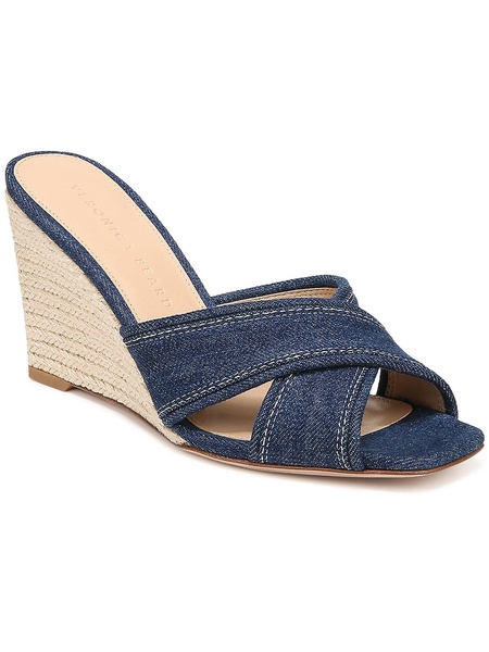 edna womens suede espadrille wedge sandals