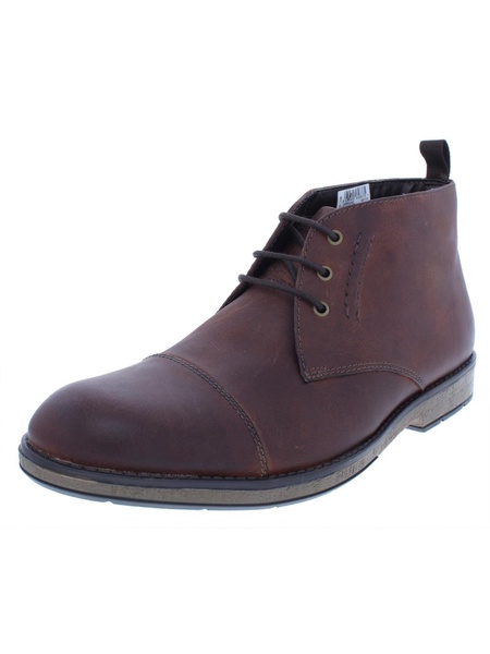 hinman mid mens leather ankle chukka boots