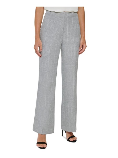 womens high-rise formal wide leg pants