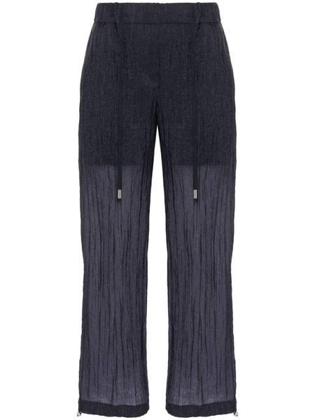 PLEATED TROUSERS