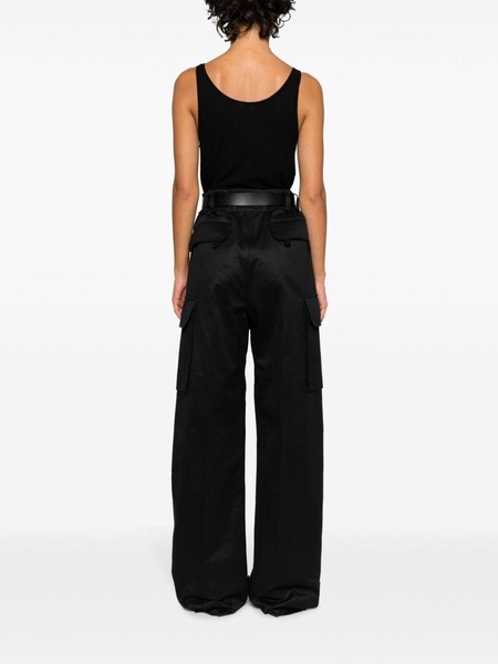 Cassandre high-waist cargo trousers