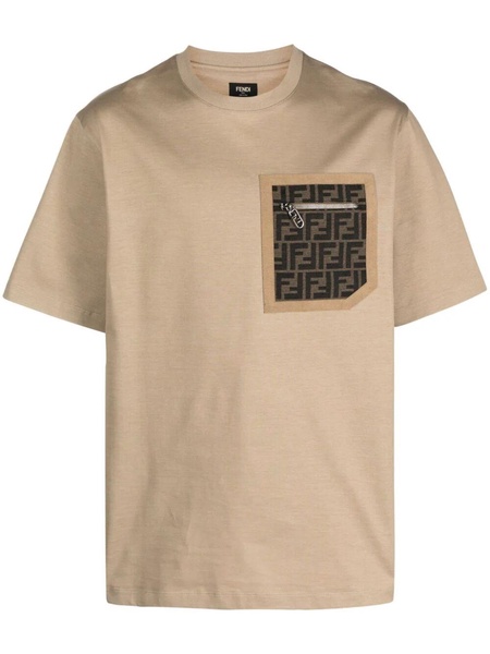 FF-motif patch-pocket T-shirt