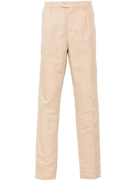 tapered-leg trousers