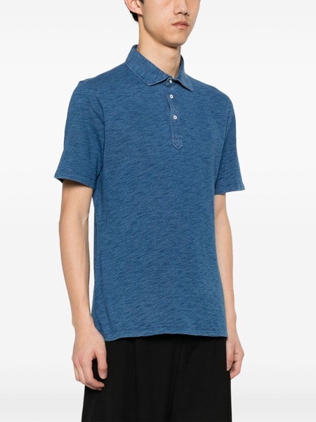 blend-effect polo shirt