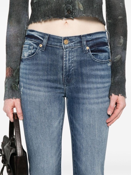 Tailorless mid-rise bootcut jeans