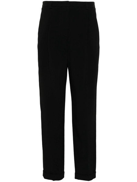 straight-leg cady trousers