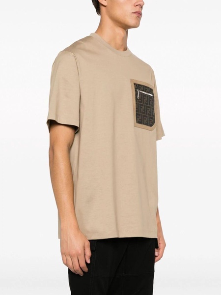 FF-motif patch-pocket T-shirt