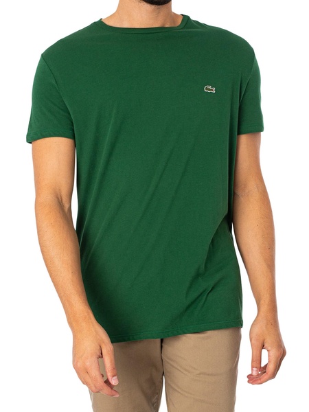 Lacoste Men's Short Sleeve Crew Neck Pima Cotton Jersey T-Shirt