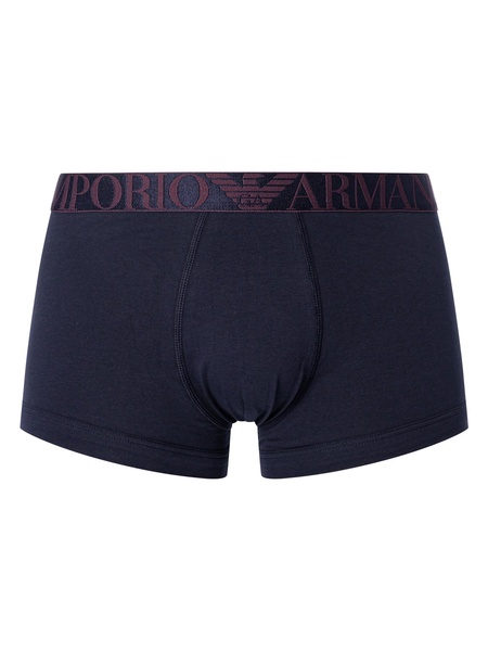 Emporio Armani Men's Shiny Logoband 3-Pack Trunk