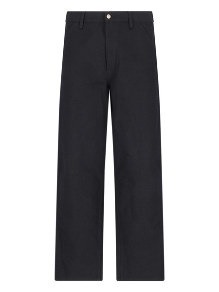 'Single Knee' straight pants