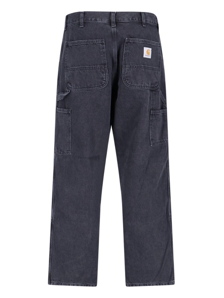 'Double Knee' carpenter jeans