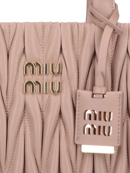 Miu Miu Womens Mattress Tote Bag