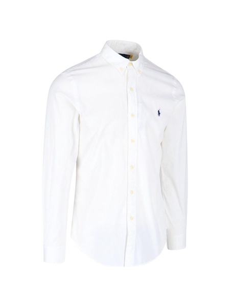 Polo Ralph Lauren Logo-Embroidered Button-Up Shirt