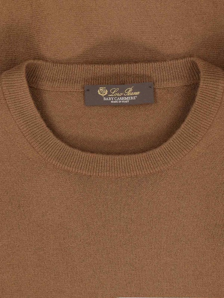 'Superlight' crew neck sweater