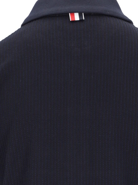 '4-Bar' zip sweatshirt