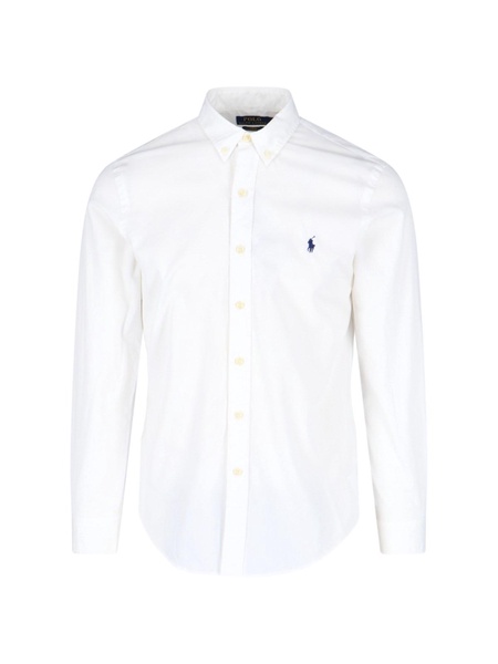 Polo Ralph Lauren Logo-Embroidered Button-Up Shirt