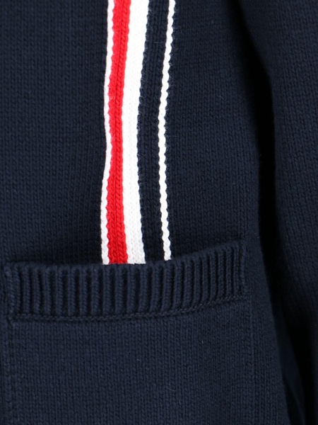 Tricolor Detail Cardigan