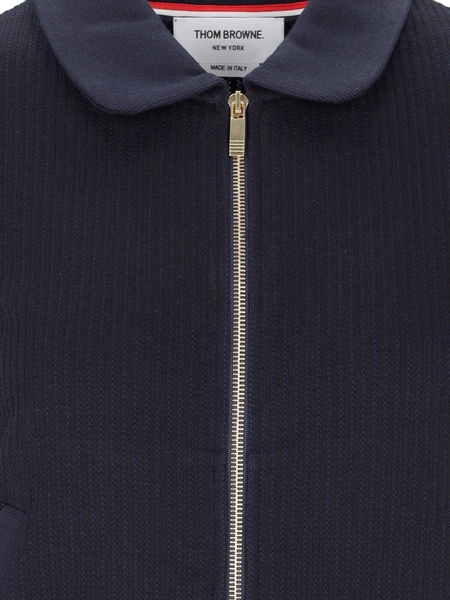 '4-Bar' zip sweatshirt