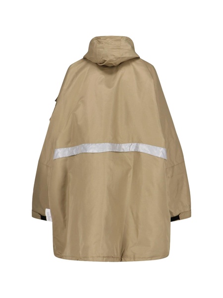 Logo hooded parka