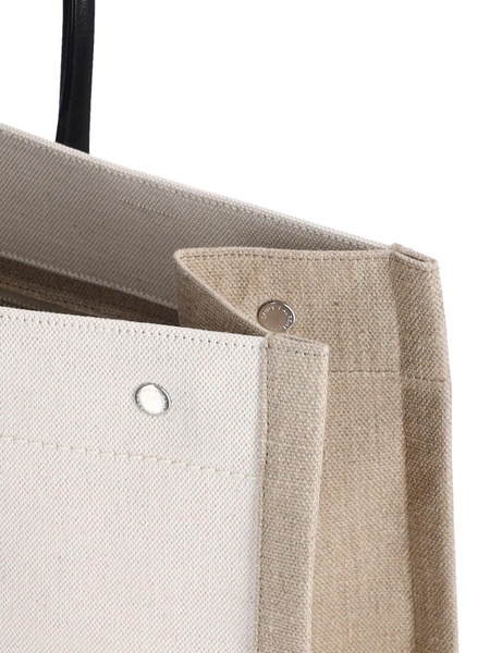 Rive Gauche cotton and linen tote bag