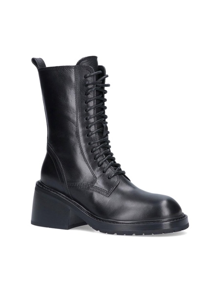 Lace-Up Combat Boots