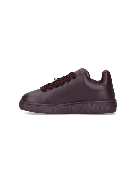 Burberry Box Equestrian Knight Embossed Sneakers