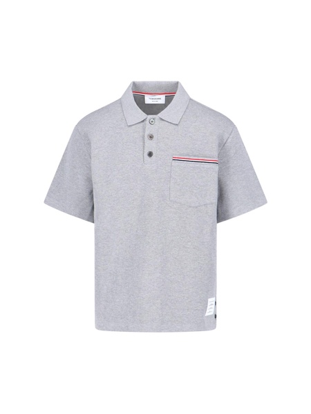 Pocket detail polo shirt