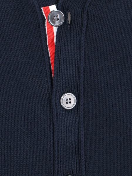 Tricolor Detail Cardigan