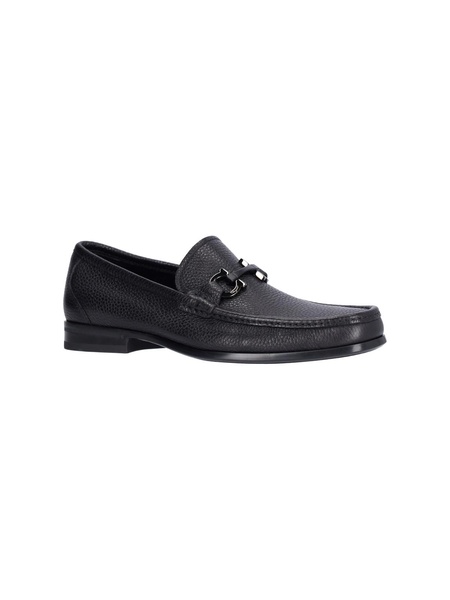 FERRAGAMO Leather Loafers