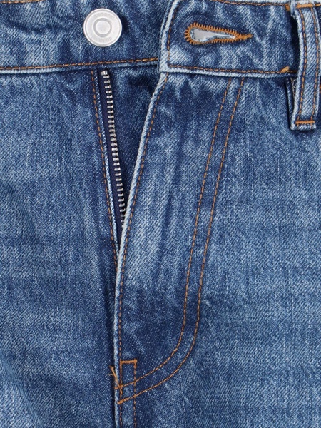 'Open Knees' bootcut jeans