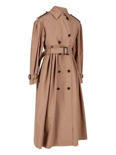 Gucci Belted Waist Double Breasted Trench Coat