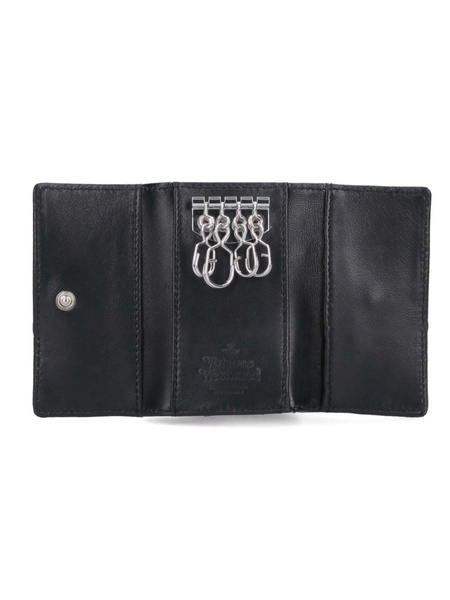 Vivienne Westwood Orb Plaque Trifold Wallet