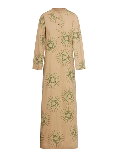 Dries Van Noten Long-Sleeved Crewneck Dress