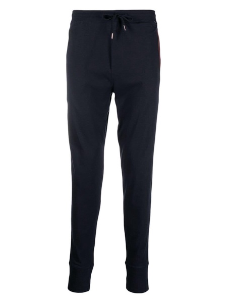 tapered cotton lounge trousers