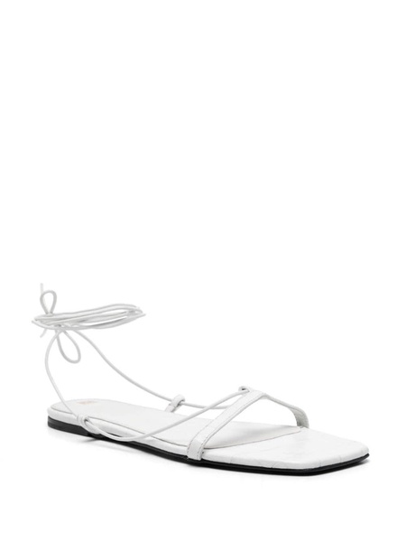 Toteme Main Leather Flat Sandals